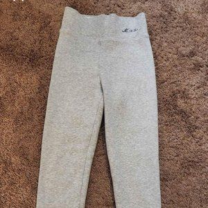 High waisted fleece leggings